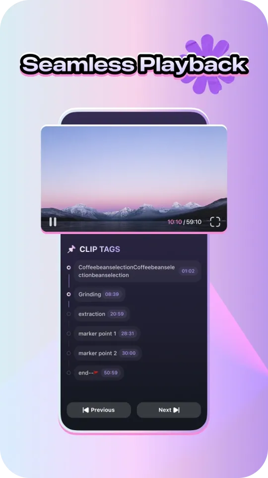 Preview and play project sequences seamlessly